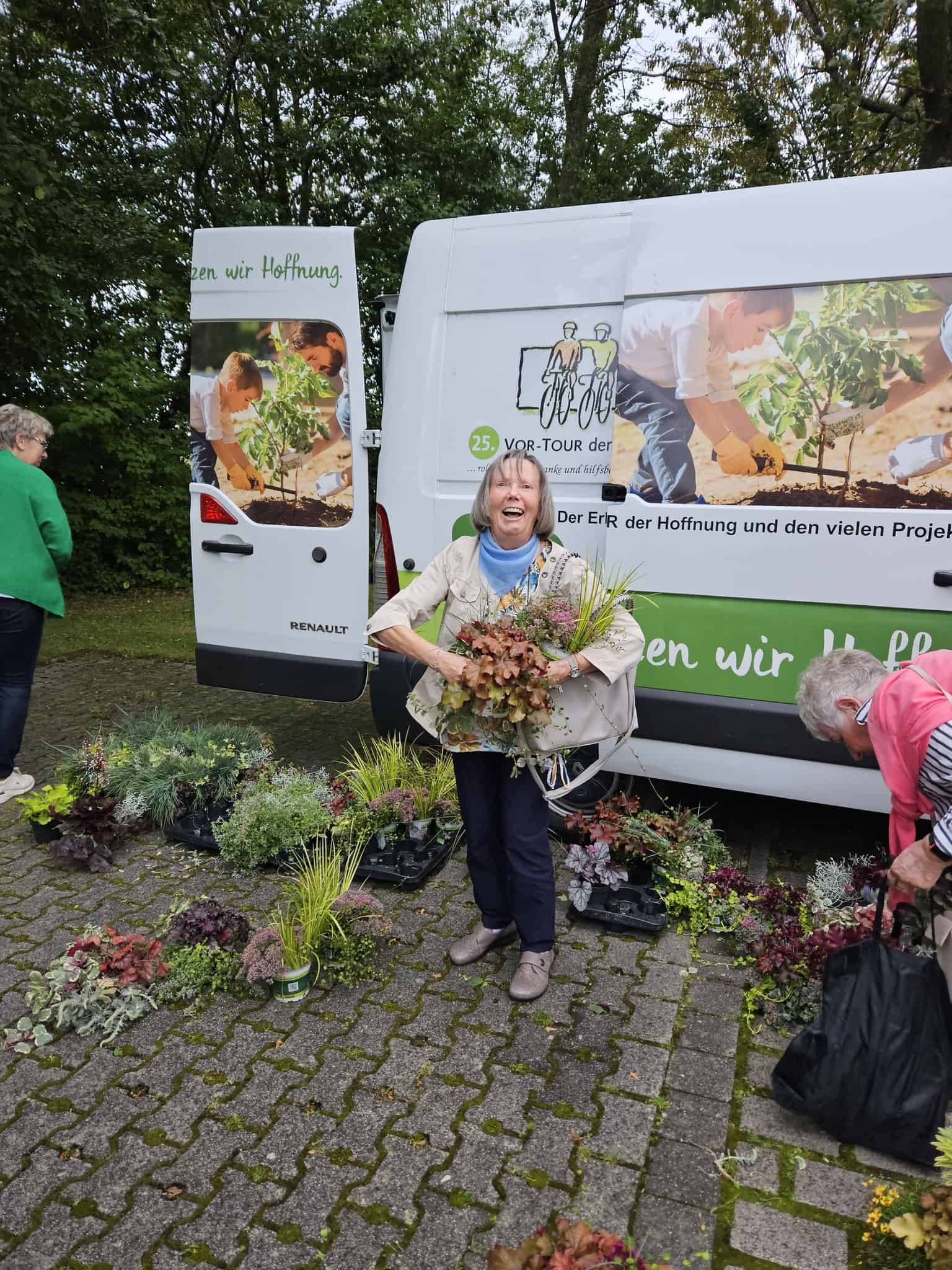 Begeisternde Heike Boomgaarden motiviert zum Klimagärtnern