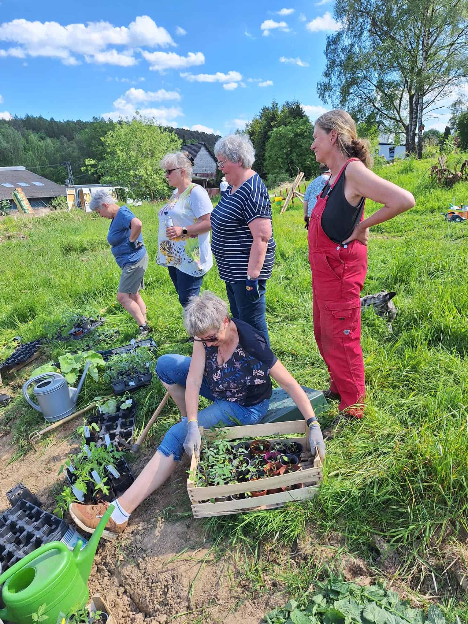 Ein besonderer Tag im Klimagarten in Obererbach !