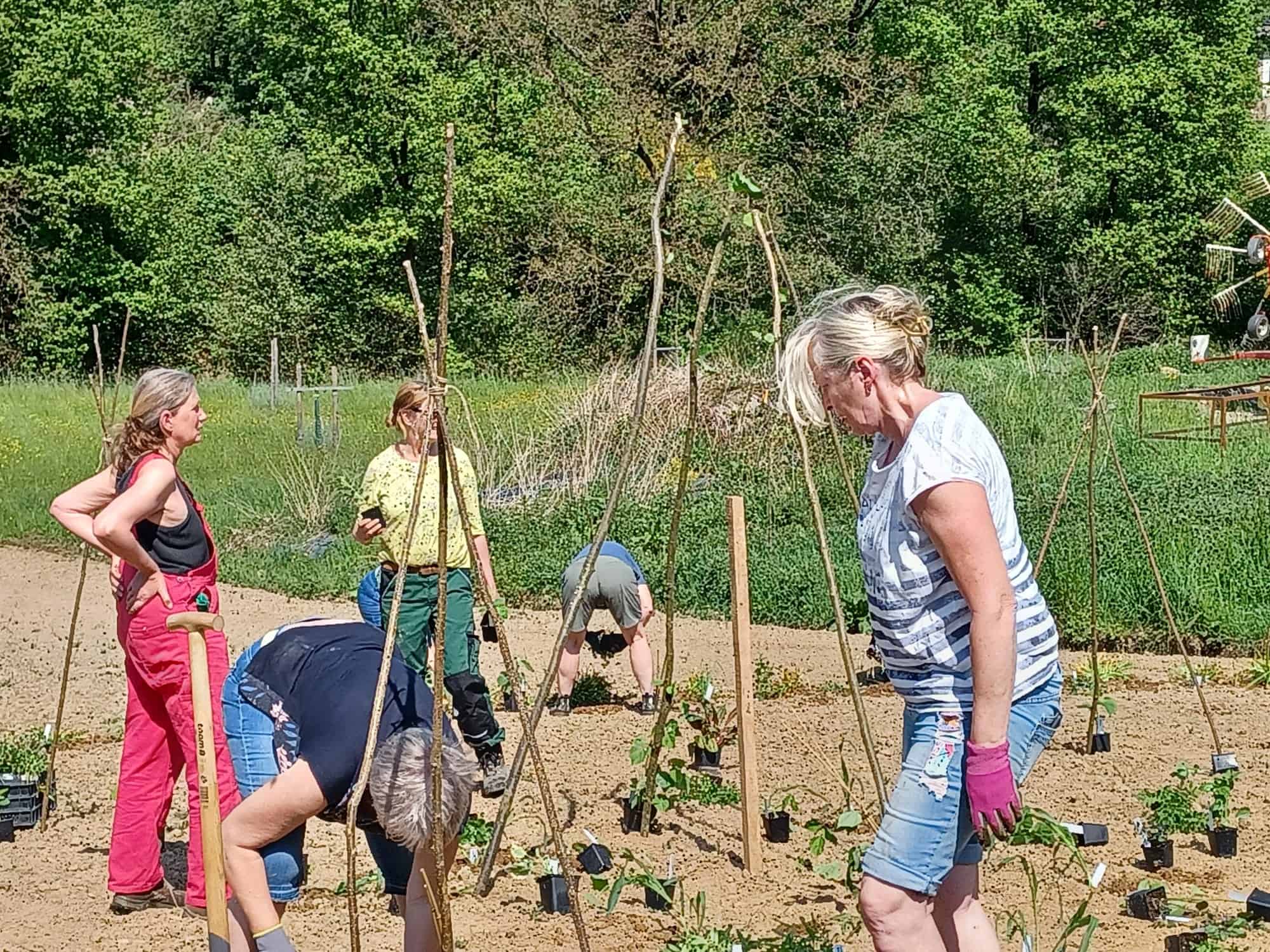 Ein besonderer Tag im Klimagarten in Obererbach !