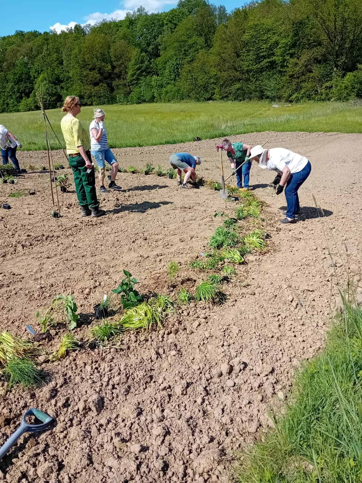 Ein besonderer Tag im Klimagarten in Obererbach !