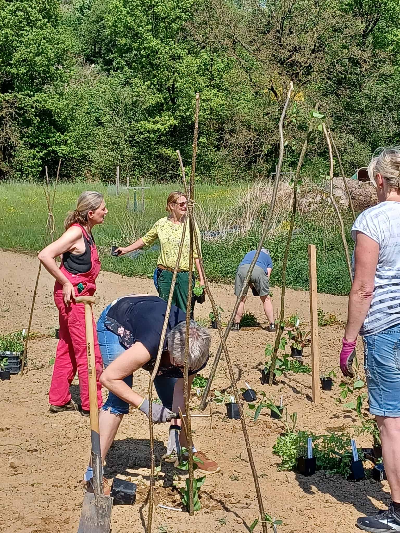 Ein besonderer Tag im Klimagarten in Obererbach !