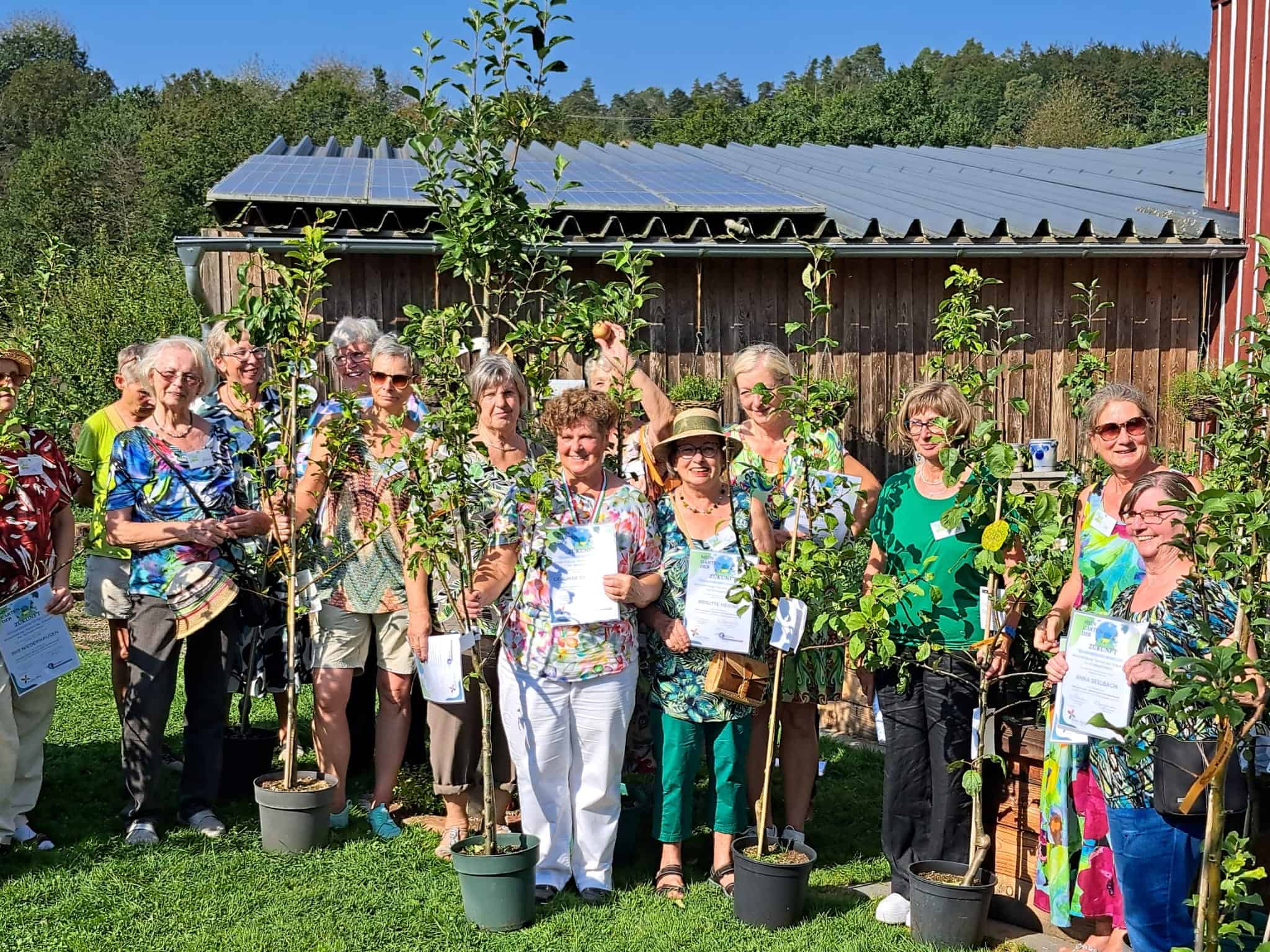 Abschlussfeier des LandFrauen-Projektes Klimagärtnern war zugleich Auftaktveranstaltung für den Garten der Zukunft