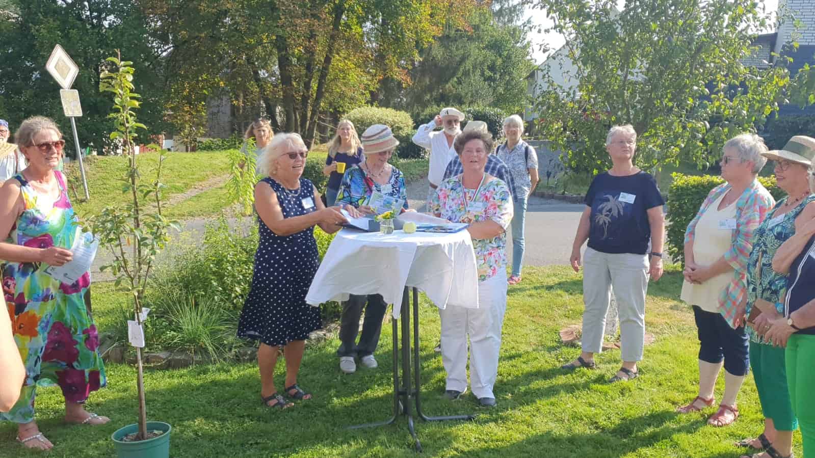 Abschlussfeier des LandFrauen-Projektes Klimagärtnern war zugleich Auftaktveranstaltung für den Garten der Zukunft
