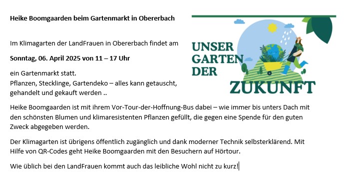 Heike Boomgaarden: Der Garten der Zukunft – so geht’s!