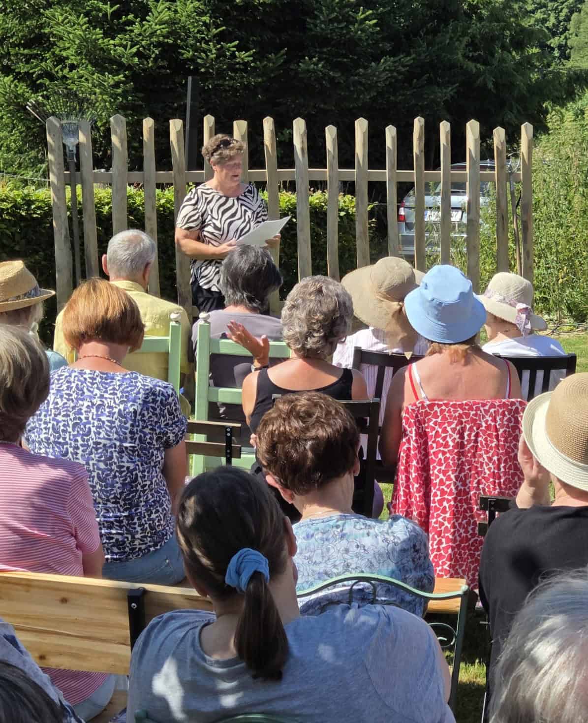 Das Chawwerusch-Theater Herxheim im Klimagarten der LandFrauen