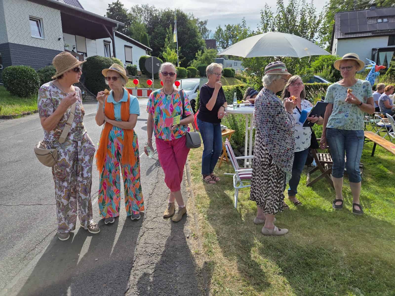 Das Chawwerusch-Theater Herxheim im Klimagarten der LandFrauen