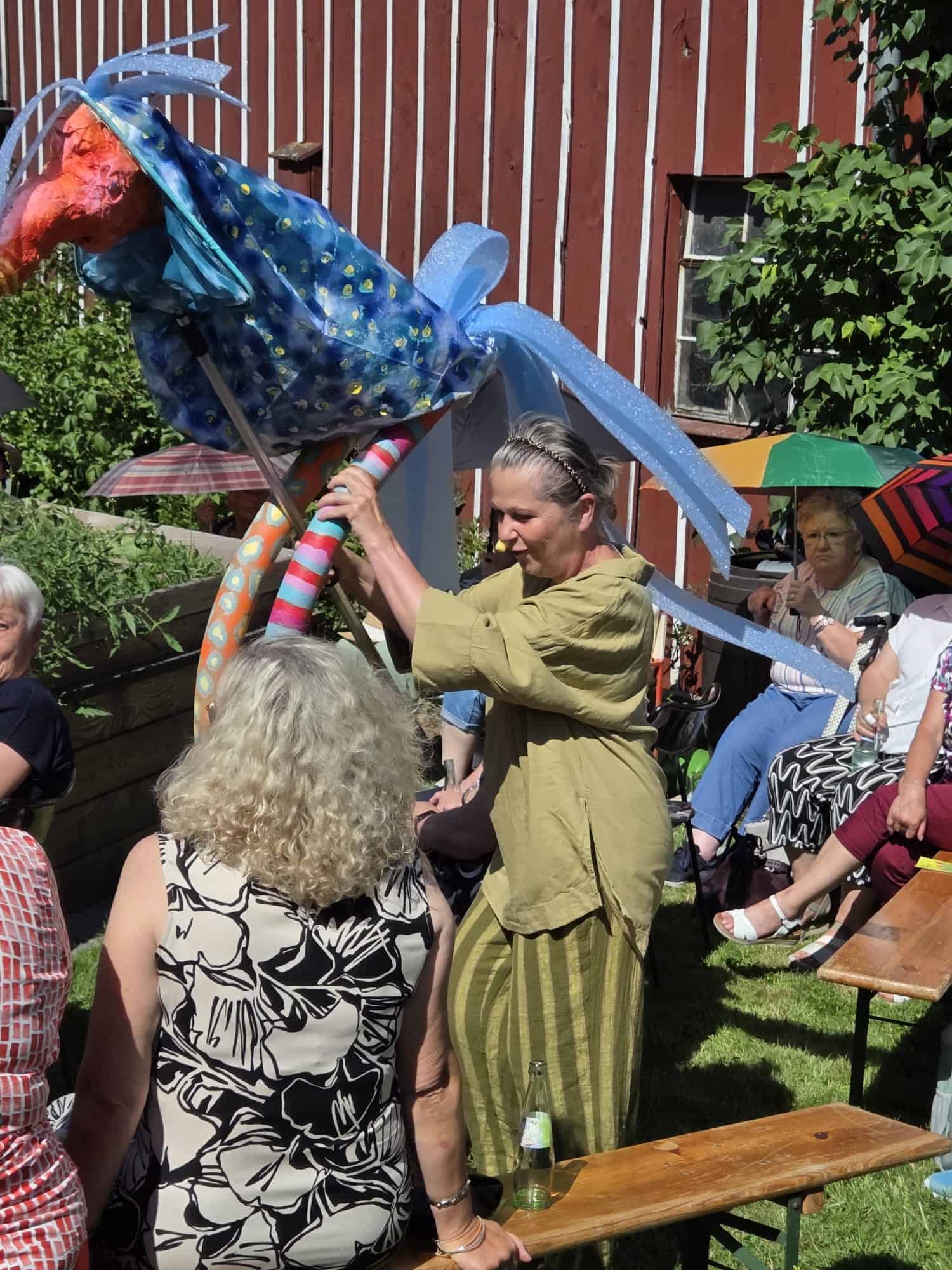 Das Chawwerusch-Theater Herxheim im Klimagarten der LandFrauen