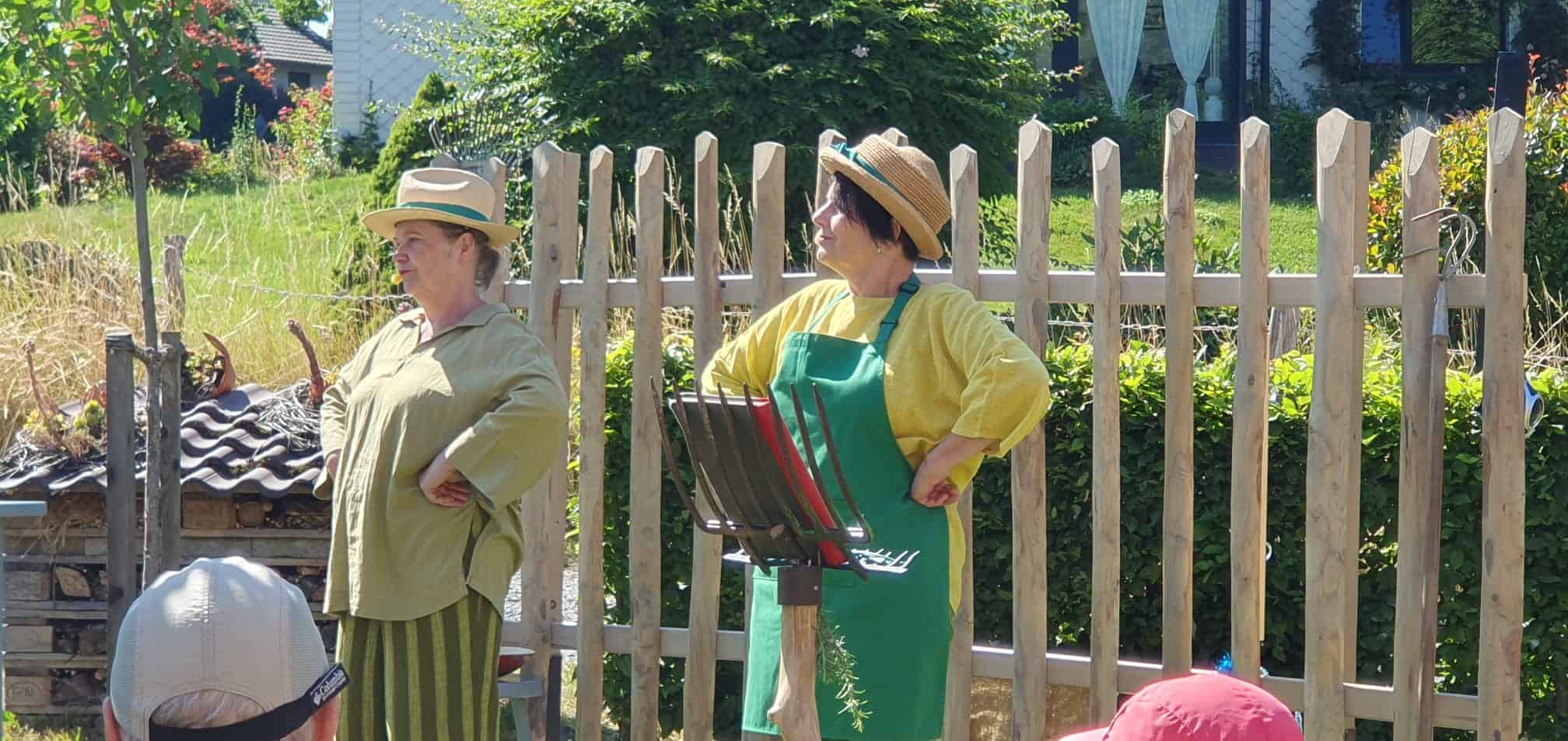 Das Chawwerusch-Theater Herxheim im Klimagarten der LandFrauen