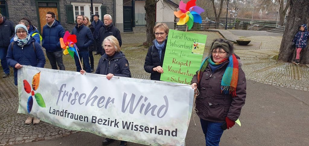 LandFrauen Wisserland beteiligen sich an Demo in Wissen – Foto 2