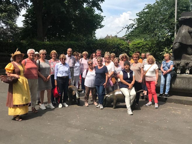 Nach zwei Jahren Corona-Pause konnten die Landfrauen wieder zu einer Tagesfahrt einladen. – Foto 1