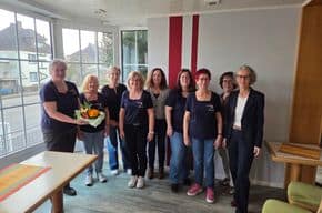 Teilnehmerinnen der Mitgliederversammlung in Flammersfeld
