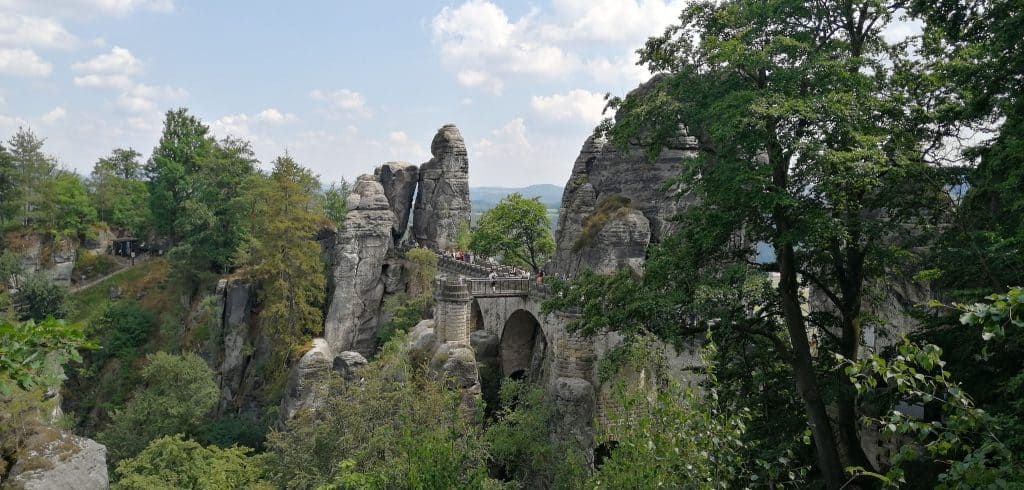 Basteibrücke in der Sächsischen Schweiz