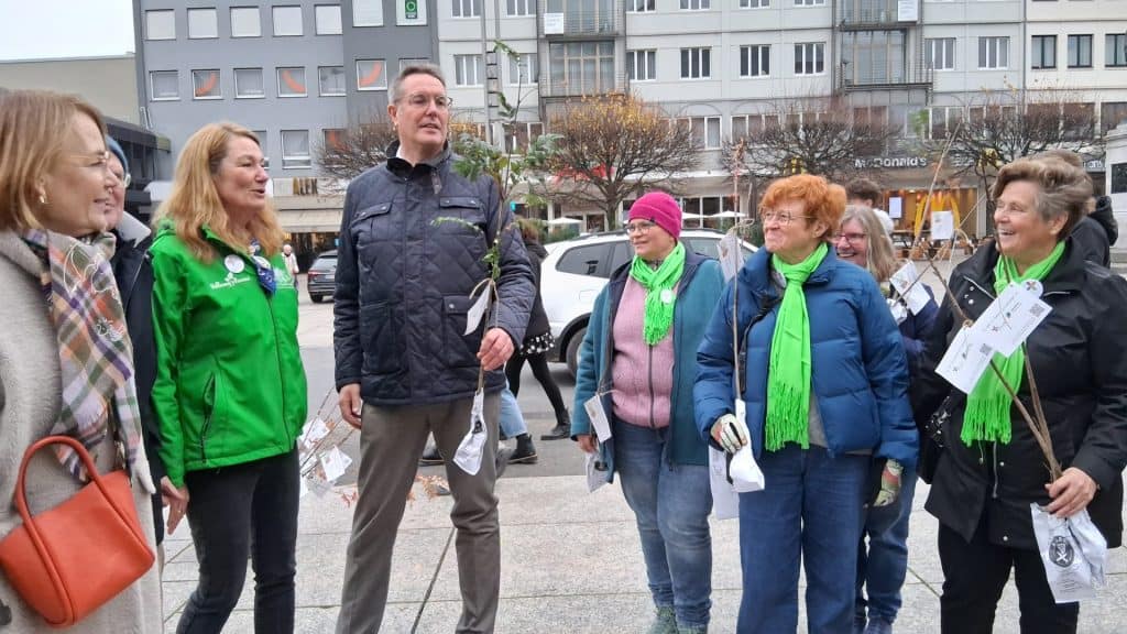 Aktion für Demokratie und Nachhaltigkeit heute in Mainz! – Foto 10